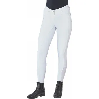 Jezdecké kalhoty BUSSE Rajtky Zaya-Knie Show BUSSE, s gripem, dámské, bílé 44
