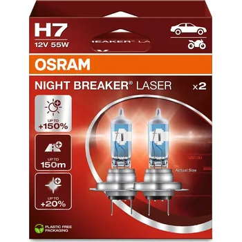 OSRAM Night Breaker Laser 64210NL-2HB…