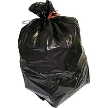 Pytle na odpadky Pytel na odpadky 200 ks, Černá Polyetylén s nízkou hustotou 110L