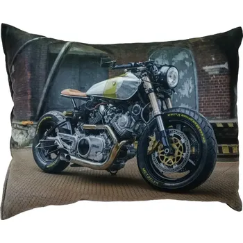 Dekorativní polštářek Polštář s motorkou YAMAHA (dekorativní polštářek )