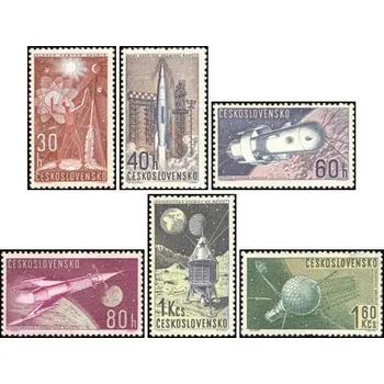 Sběratelství Výzkum vesmíru - čistá - č. 1241-1246