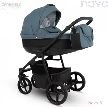 Přeprava dětí Dětský kočárek Camarelo Navo - 8 Modrozelená