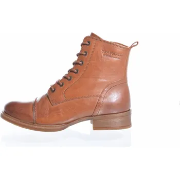 Dámská zimní obuv Dámská kožená kotníková obuv značky TEN POINTS TP 60004 319 Velikost: 37, barva: 319 cognac