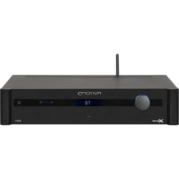 Hi-Fi Zesilovač EMOTIVA BasX TA2 (Stereo předzesilovač, DAC, FM tuner s integrovaným zesilovačem, USB vstup, AptX HD Bluetooth přijímač)