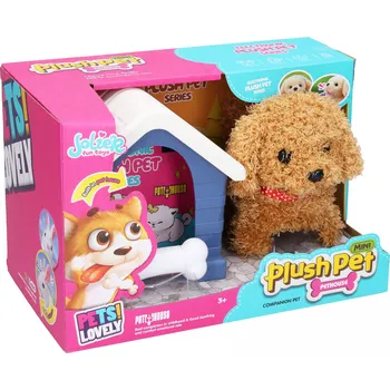 plyšák Pejsek s boudou 15cm