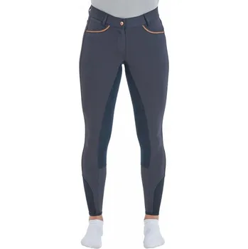 Jezdecké kalhoty BUSSE Rajtky Malika Pro BUSSE, s celokoženým sedem, dámské, dark navy 38