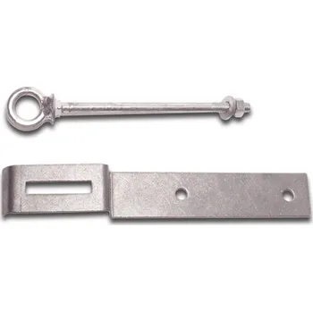 pant Sklepní petlice, 208 mm, ocel blank | Železářství Petlice, dveřní zástrče Petlice