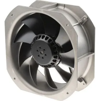 Průmyslový ventilátor ebm-papstAxiální ventilátor 230 V AC AC, průtok vzduchu: 935m³/h 64W, 225 x 225 x 80mm