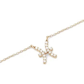 Hodinky Náhrdelník Daniel Wellington Crystal Zodiac Chain Gold Pisces DW00400930