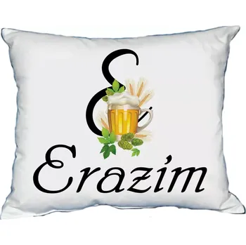 Dekorativní polštářek Polštář s pánským jménem ERAZIM (polštářek pánské jméno )
