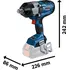 BOSCH Professional GDS 18V-1600 HC 06019M1000 bez aku