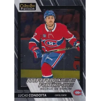 Sběratelská karetní hra insert RC karta LUCAS CONDOTTA 23-24 OPC Platinum Marquee Rookie číslo 262