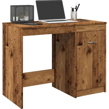 Psací stůl vidaXL Psací stůl 100 x 50 x 76 cm kompozitní dřevo [801796] Barva: Staré dřevo