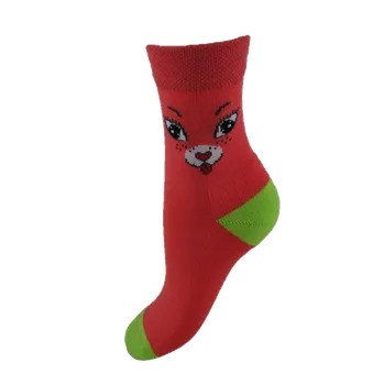 ROTEX Vysočina s.r.o. A01/3 – bavlněné dětské elastické ponožky froté se vzorem Barva: Modrá, Velikost: 32-34