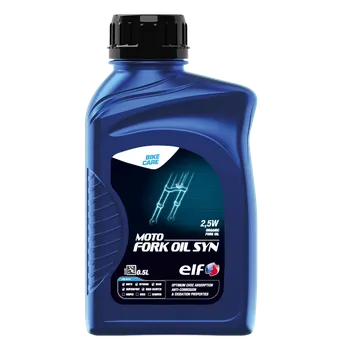 Motorový olej ELF Moto FORK OIL SYN 2,5W - 0,5 L (Tlumičový olej pro motocykly - syntetický)