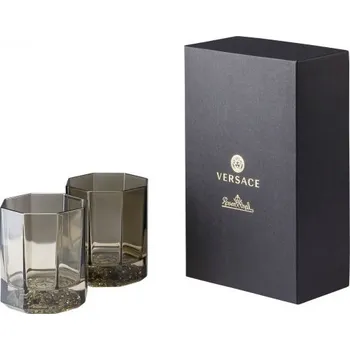 Sklenice VERSACE - Medusa Lumiere HAZE Whisky - Sada 2 sklenic
