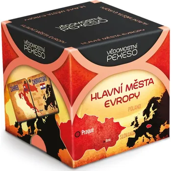 Desková hra ALBI Vědomostní pexeso "Hlavní města Evropy"