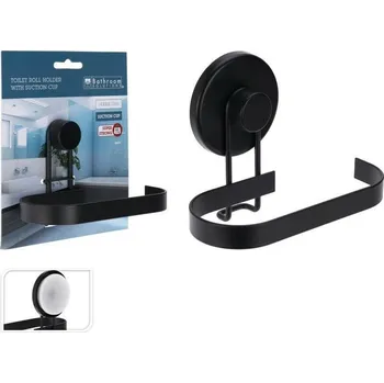 EXCELLENT HOUSEWARE Držák na toaletní papír kovový 140 x11 cm černá KO-C80653690