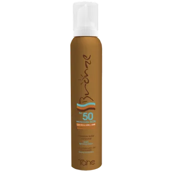 Přípravek na opalování Tahe Opalovací bronzer pěna F.P.S. 50 (200 ml) s UVA/UVB filtrem