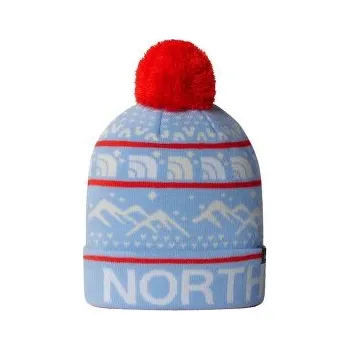 Čepice The North Face Ski Tuke CORNFLOWER/WHITE DUNE/F modrá