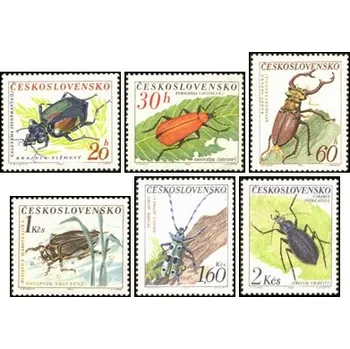 Sběratelství Brouci - čistá - č. 1279-1284
