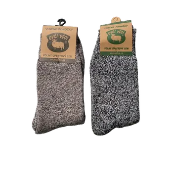 Pánské ponožky V. Bernátek - Ovčí věci Ponožky z ovčí vlny Barva: šedá, Velikost: 43-47