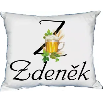 Dekorativní polštářek Moon River ZDENĚK polštář s pánským jménem velikost 30x40 cm
