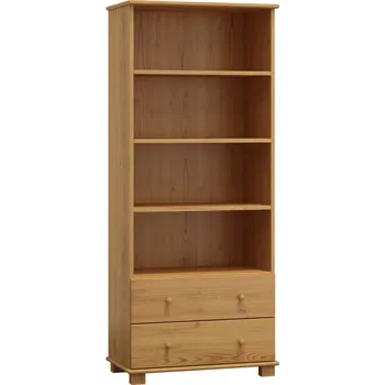 Knihovna ImportWorld Knihovna Ctirad - v190 x š80 x h42 cm (Barva dřeva: Olše)