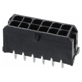 Elektrický konektor Konektor PCB, řada: 43045, počet kontaktů: 12, počet řad: 2, rozteč: 3mm