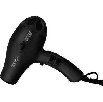 Fén Kompaktní profesionální fén s difuzérem Tahe (černý) ( hmotnost 570 g)