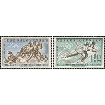 Sběratelství VII. ZOH Squaw Valley 1960 - čistá - č. 1099-1100