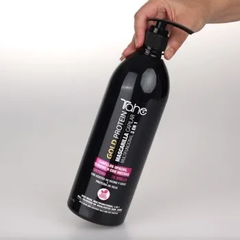 Vlasová regenerace TAHE Multifinkční maska 3 v 1 na barvené vlasy s Gold proteinem a UV filtrem (1000 ml)