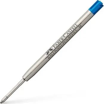 Náplň do psacích potřeb FABER-CASTELL náhradní náplň do kuličkového pera M, modrá