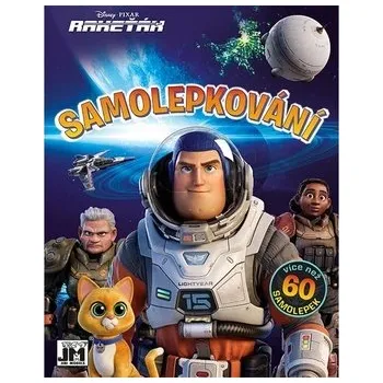 omalovánky Sešit Samolepkování Buzz Rakeťák se samolepkami CZ verze 21,5x27cm