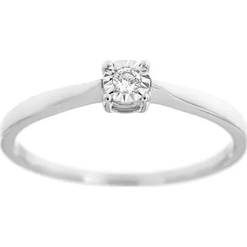 Prsten Zlatnictví U Kostela Diamantový prsten 3161W 62 940324603