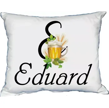 Dekorativní polštářek Polštář s pánským jménem EDUARD (polštářek pánské jméno )