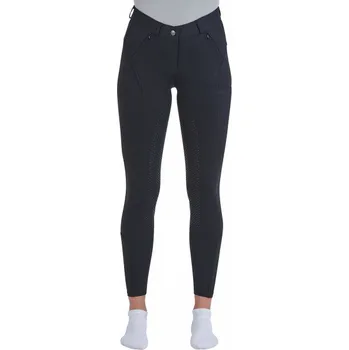 Jezdecké kalhoty Rajtky Vanda-Winter BUSSE s gripem, prodloužené, dámské, zimní, černé 34