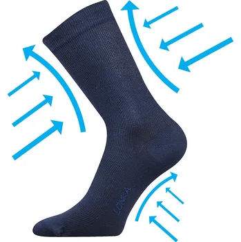 BOMA ponožky Kooper Barva: tmavě modrá, Velikost: 35-38