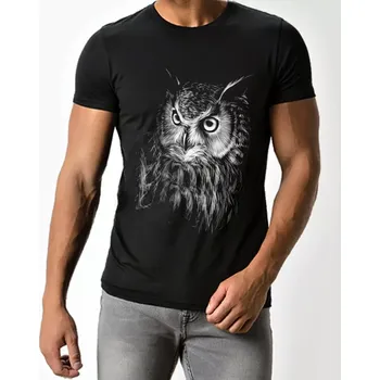 Pánské tričko Tričko se sovou , sova XS (Trička Moon River)