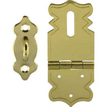 pant Petlice 47x20 mm ocel pomosazená | Železářství Petlice, dveřní zástrče Petlice