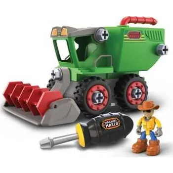 autíčko Machine Maker – šroubovací kombajn/traktor