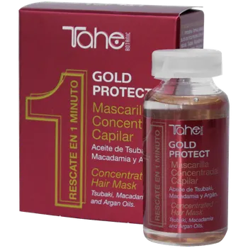 Vlasová regenerace TAHE KERATINOVÁ koncentrovaná maska Gold protect (20 ml)