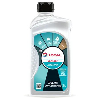 Nemrznoucí směs do chladiče TOTAL Glacelf AUTO SUPRA - 1 L (Nemrznoucí chladicí kapalina pro osobní automobily)