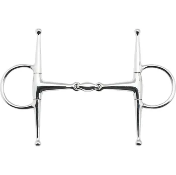 Udidlo pro koně BUSSE Udidlo roubíkové dvakrát lomené Edelstahl BUSSE, 16 mm 14,5 cm