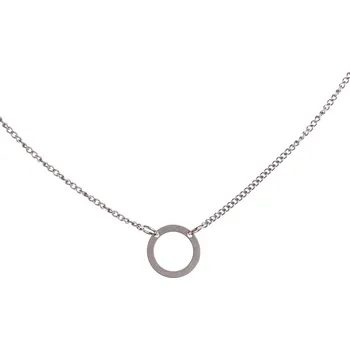 Náhrdelník Ocelový náhrdelník - Malý kruh
