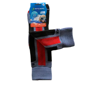 Pánské termo ponožky Schovanec Ski aktive ponožky Barva: červená, Velikost: 43-45