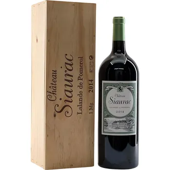 Víno Chateau Siaurac 2014 Magnum 1,5l dřev.bedna Lalande de Pomerol