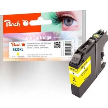 Počítač PEACH kompatibilní cartridge Brother LC-525XL, Yellow, 12 ml - 320077