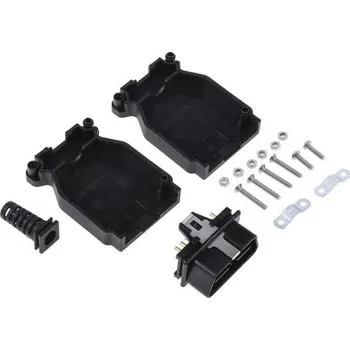 Autodiagnostika Sada vodiče a sondy multimetru SET 7461/OBD II/24V/GB/8/SW, Sada s konektorem OBD, pro použití s: Zásuvka OBD II do