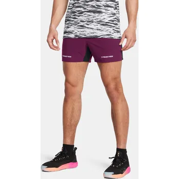 Pánské kraťasy Under Armour Pjt Rock Ultimate 5in Sh 1384217-505 Fialová XL